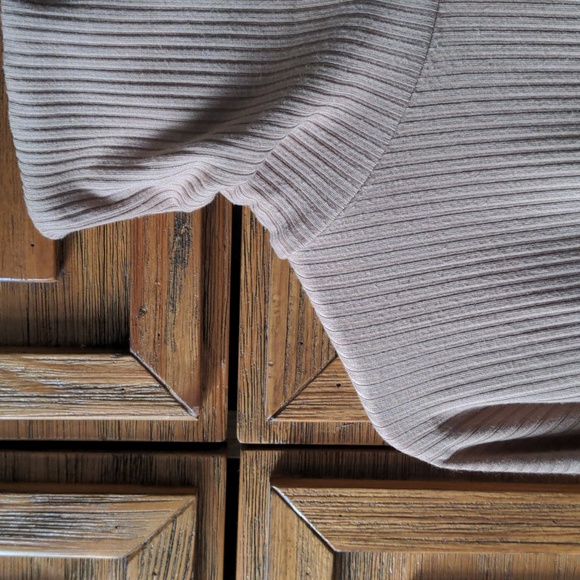 Grow-with-me turtleneck Bajoue ribbed long-sleeved top, stretchy, bamboo, winter - Picture 12 of 13